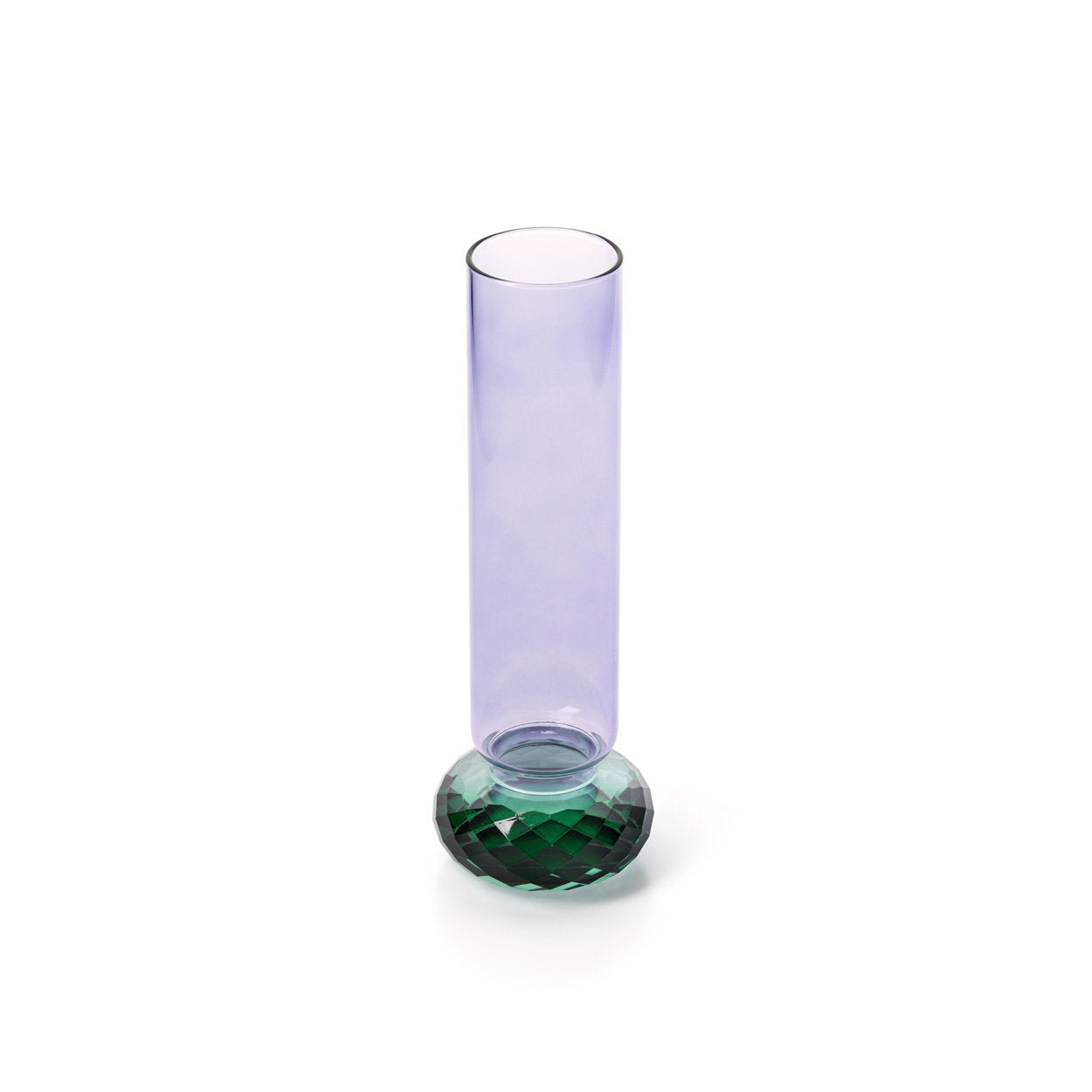 Die Violet Quartz Vase