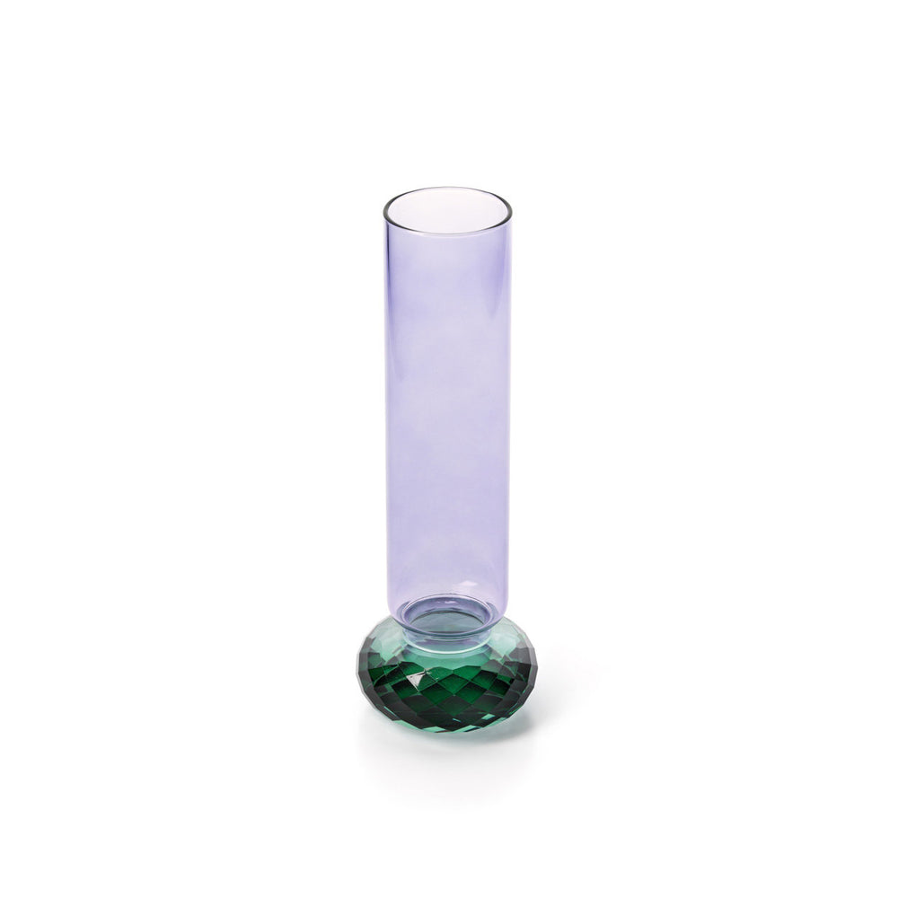 Die Violet Quartz Vase