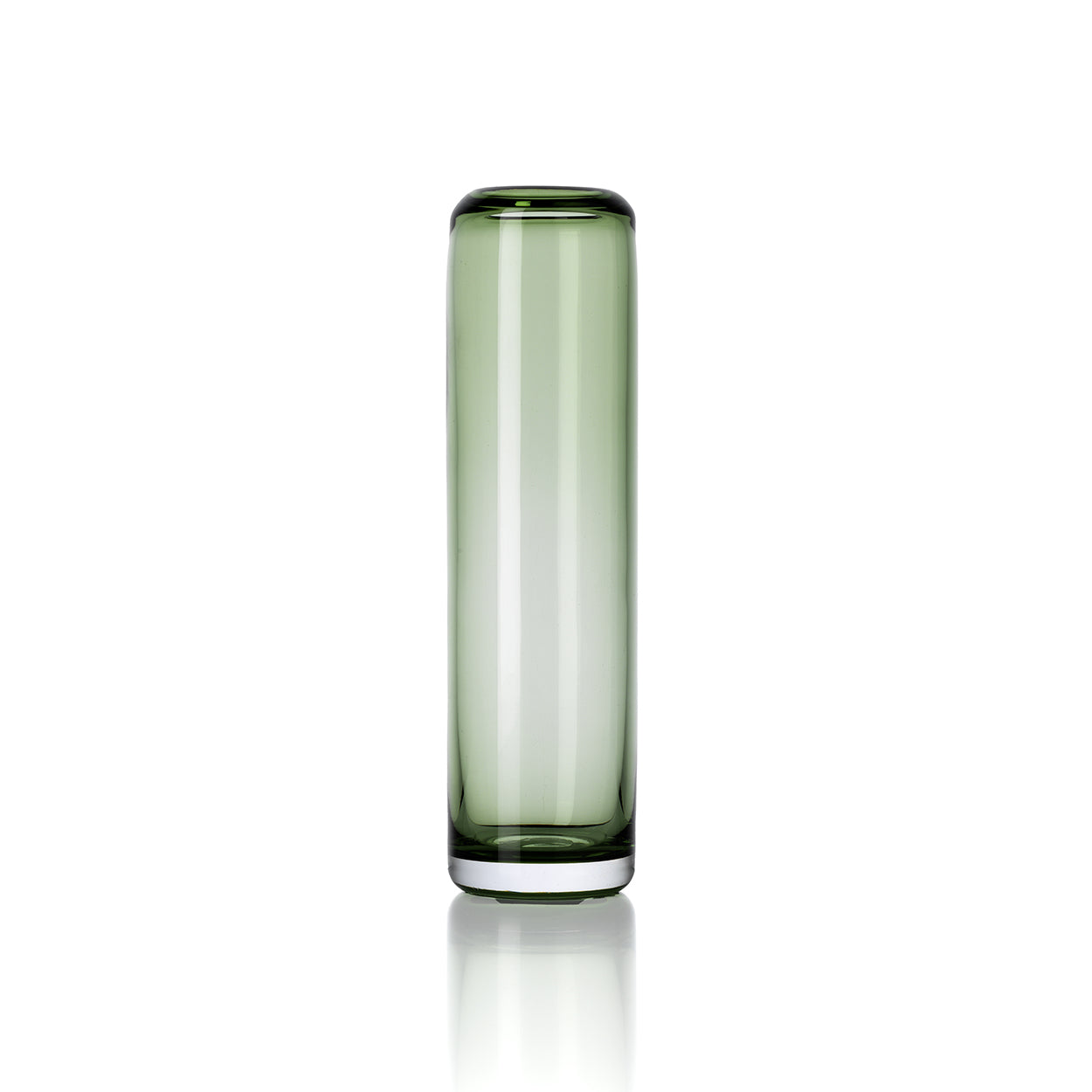 Die Hohe Vert Vase - Grün