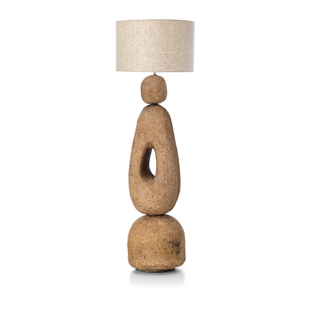 The Lampatha Christie Floor Lamp - Mud - XL