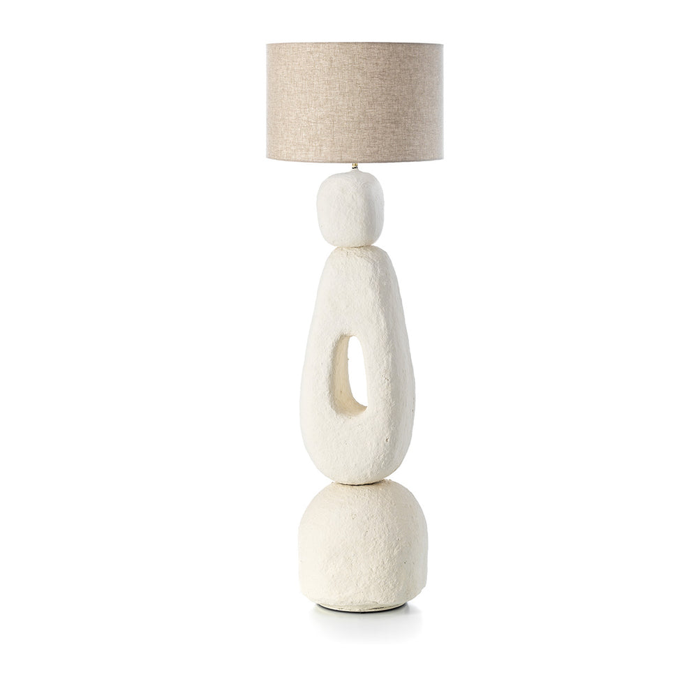 The Lampatha Christie Floor Lamp - White - XL