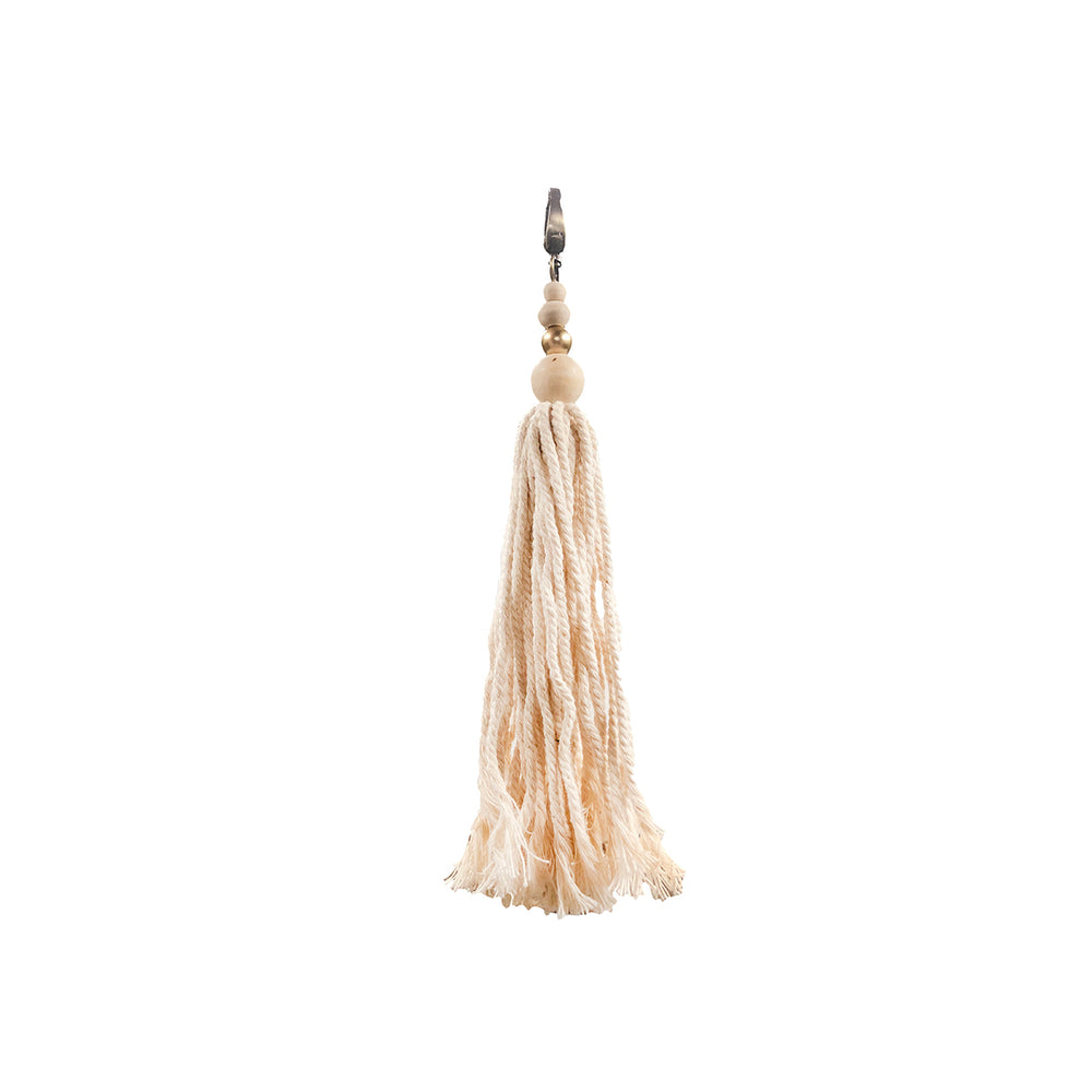 De Cotton Wood Sleutelhanger - Naturel