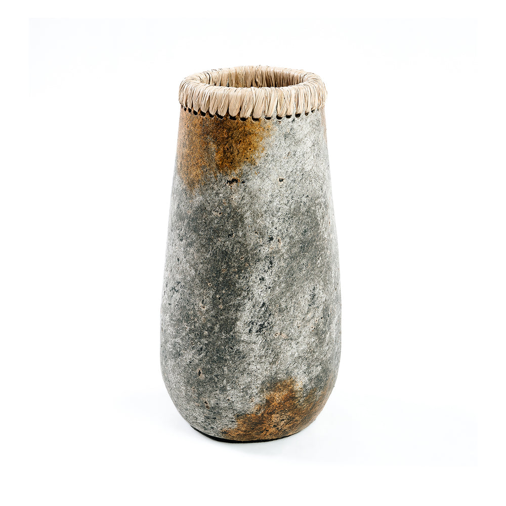 Die Sneaky Vase - Antik Grau - L