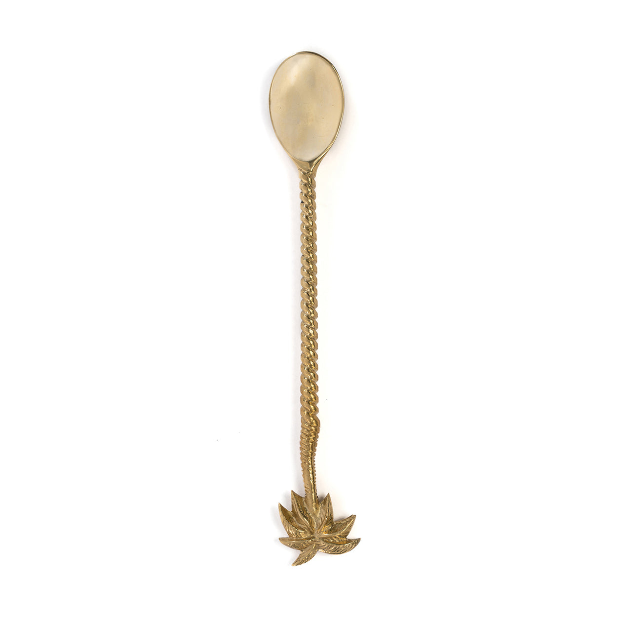 De Palm Tree Lange Lepel - Goud