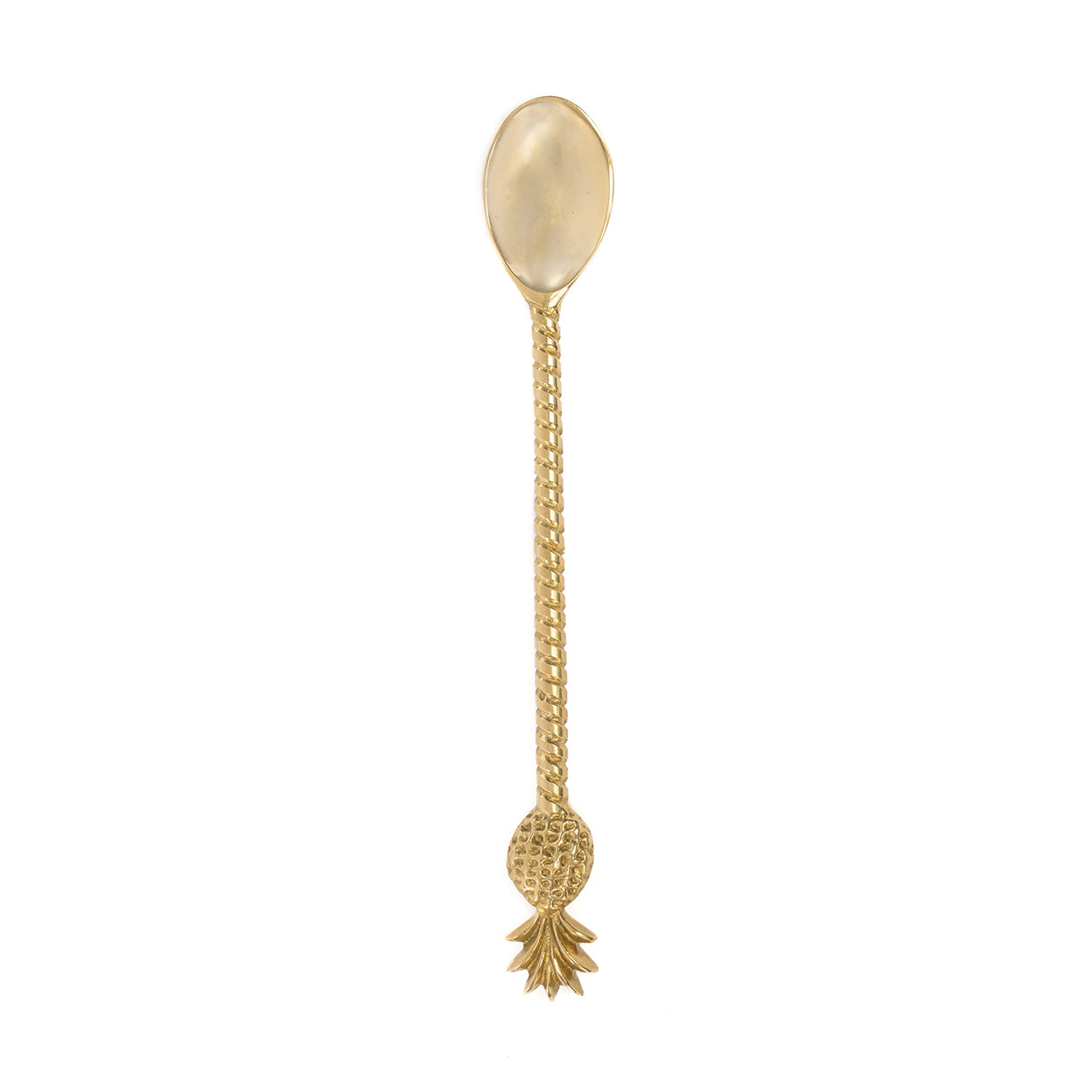 The Pineapple Long Spoon - Gold