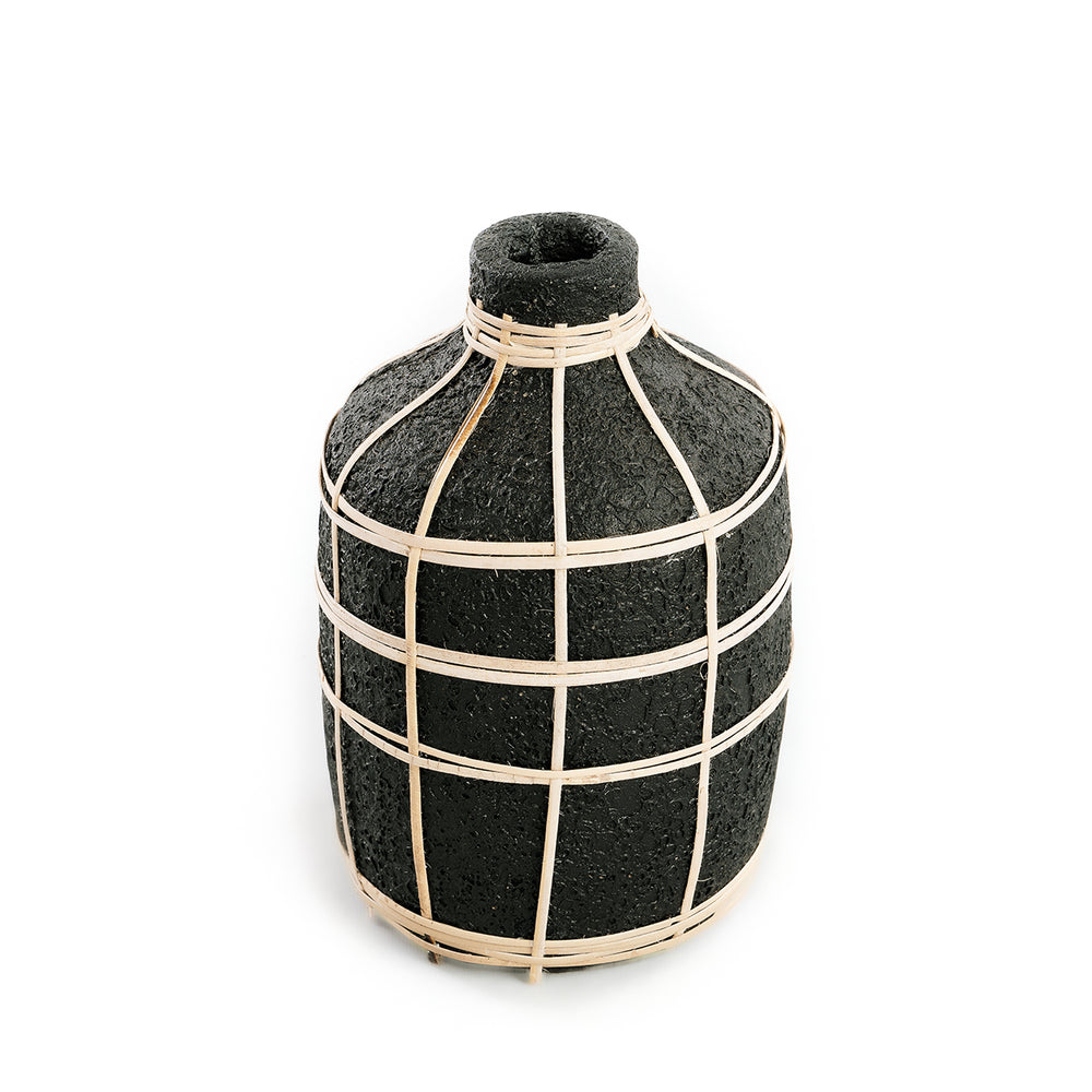 Il Vaso Whoopy - Nero Naturale - M