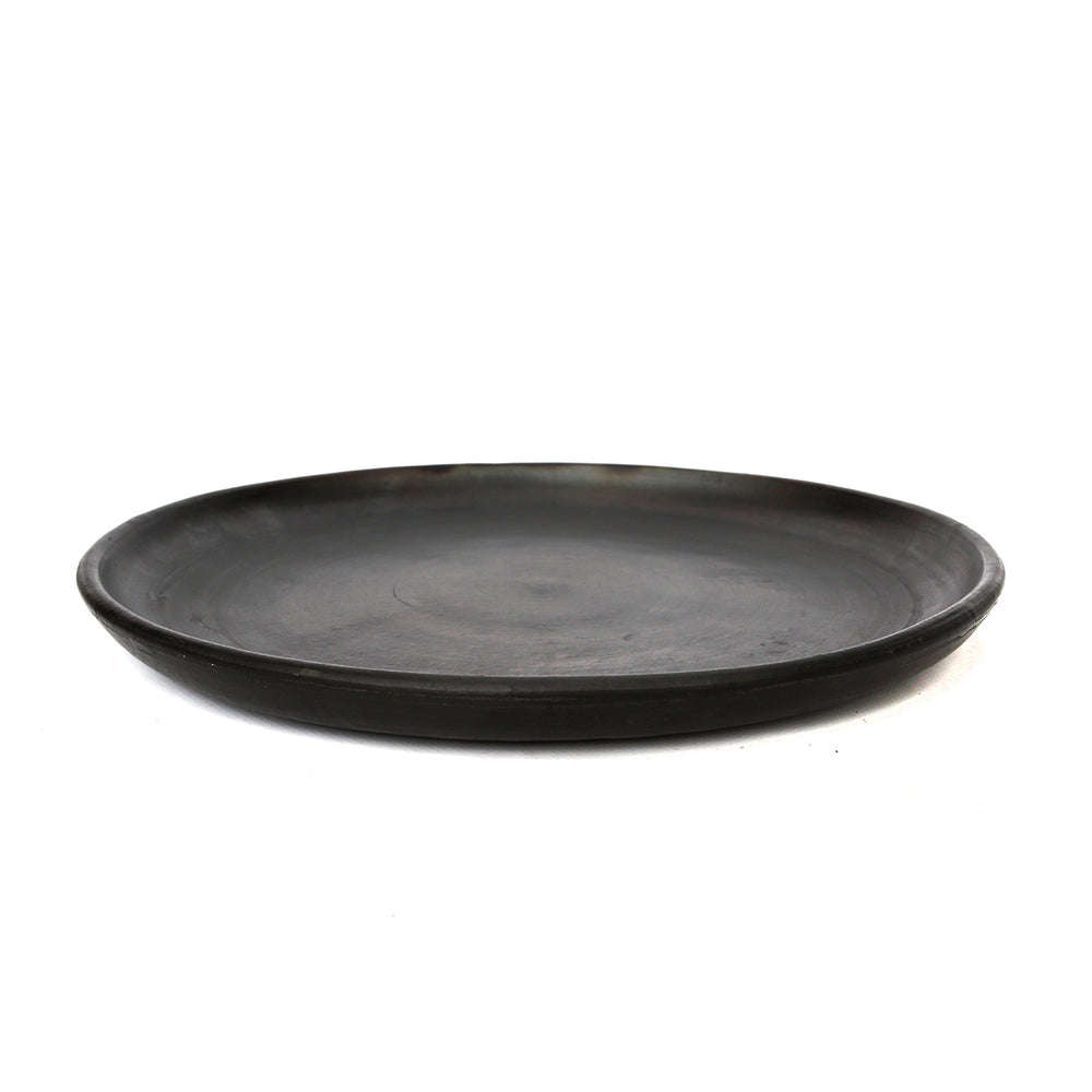 The Burned Classic Plate - Black - L