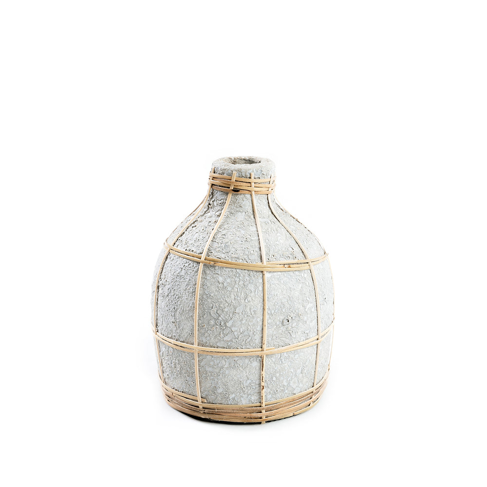 Die Whoopy Vase - Betongrau Natur - S