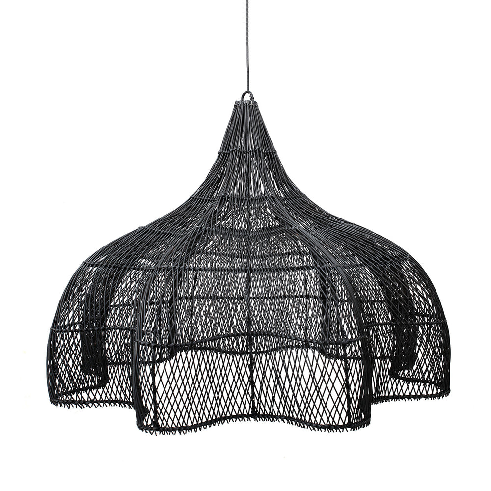 La Lampada A Sospensione Whipped - Nero - XL