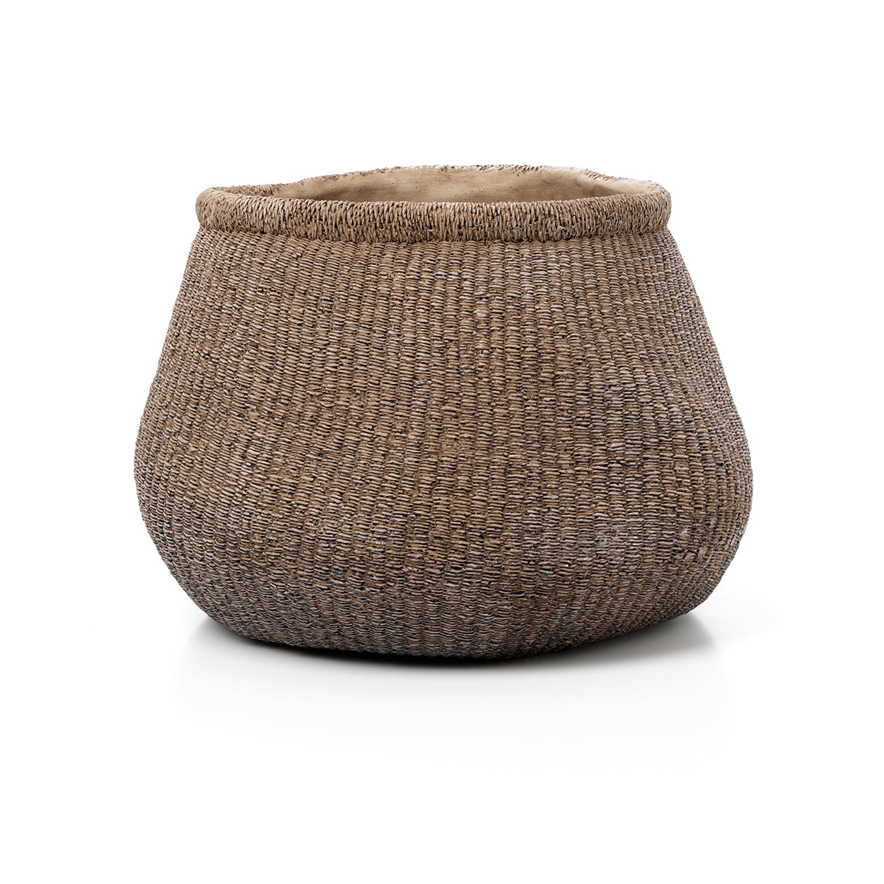 The Faux-Puff Planter - Brown - XL