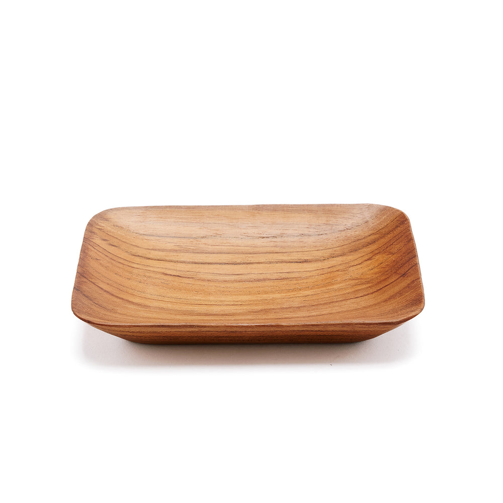 Der Teak Root Seitlicher Teller