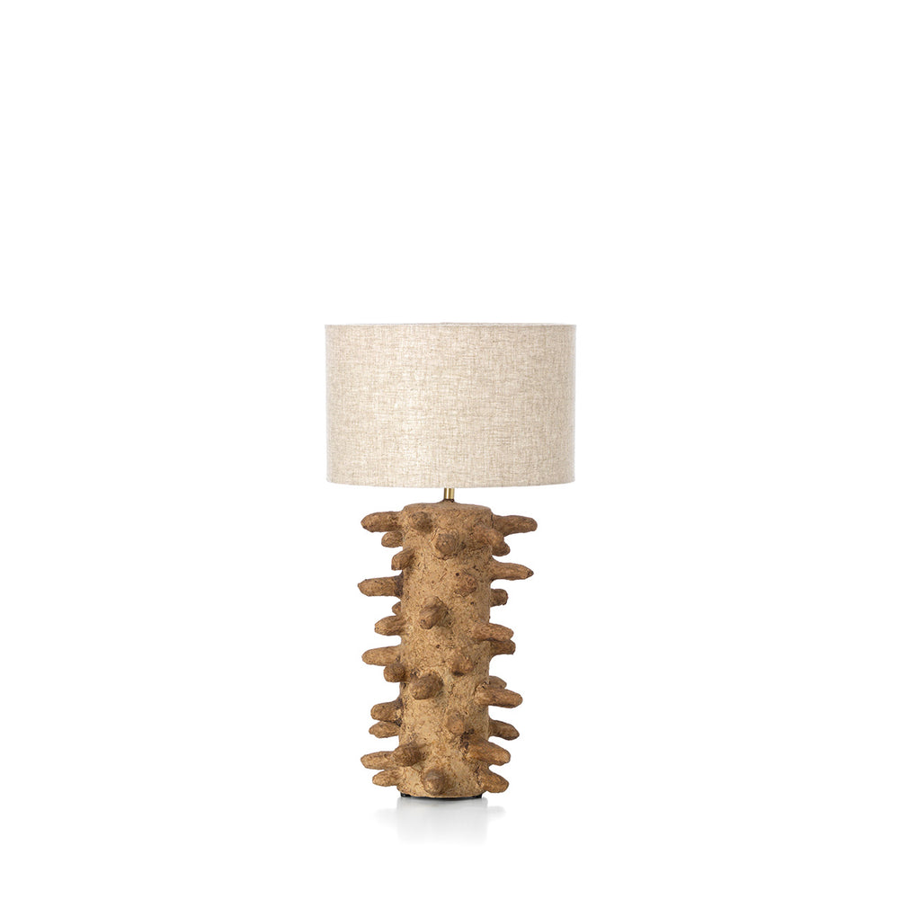 Die Spiketacular Tischlampe - Lehm - M