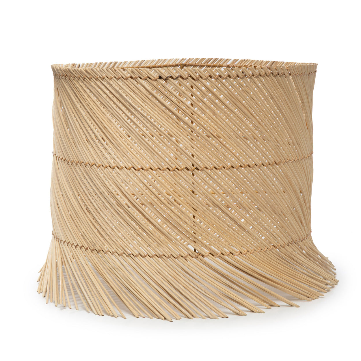 De Rieten Tafellampscherm – Naturel