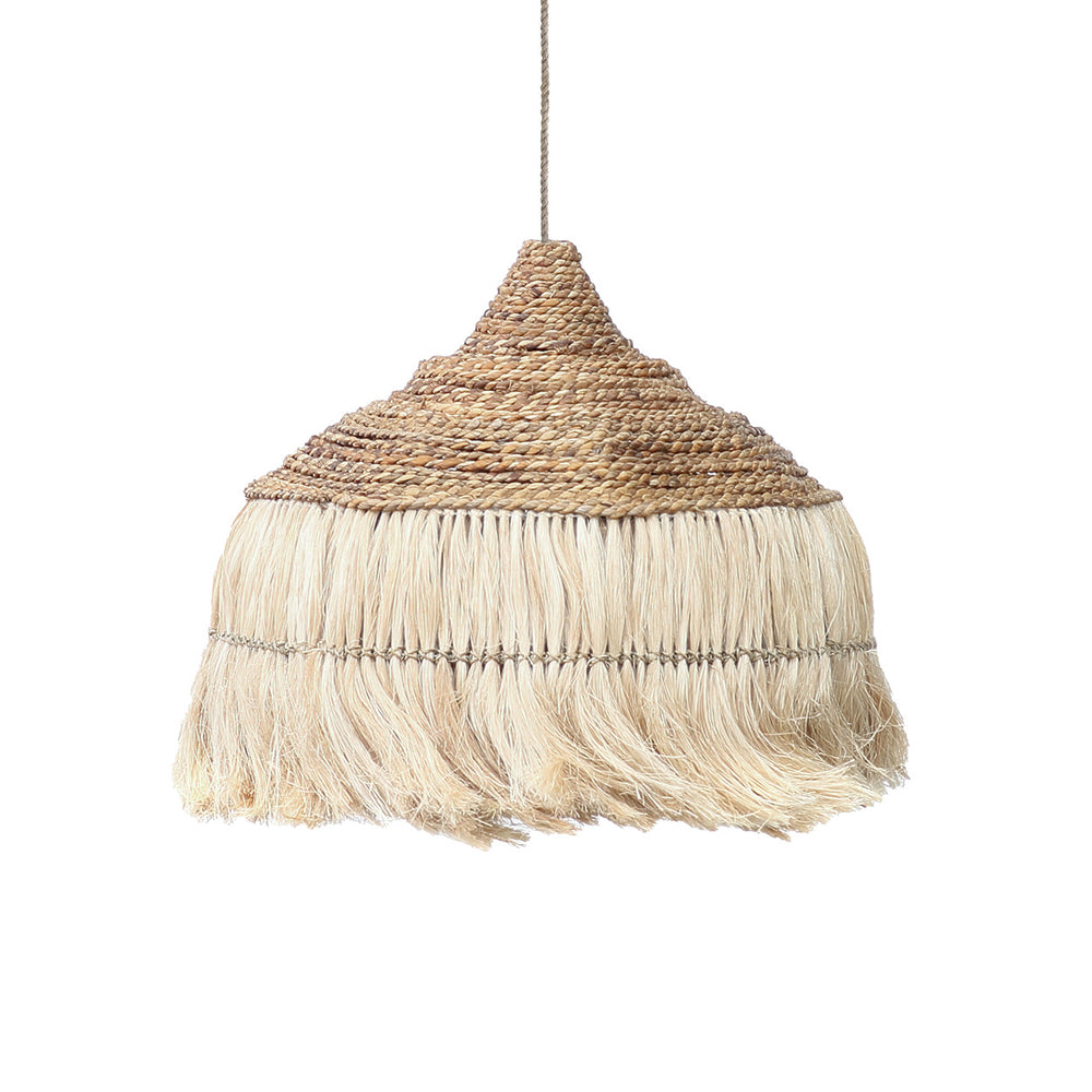 Abat-jour Abaca Hoola - Naturel - L