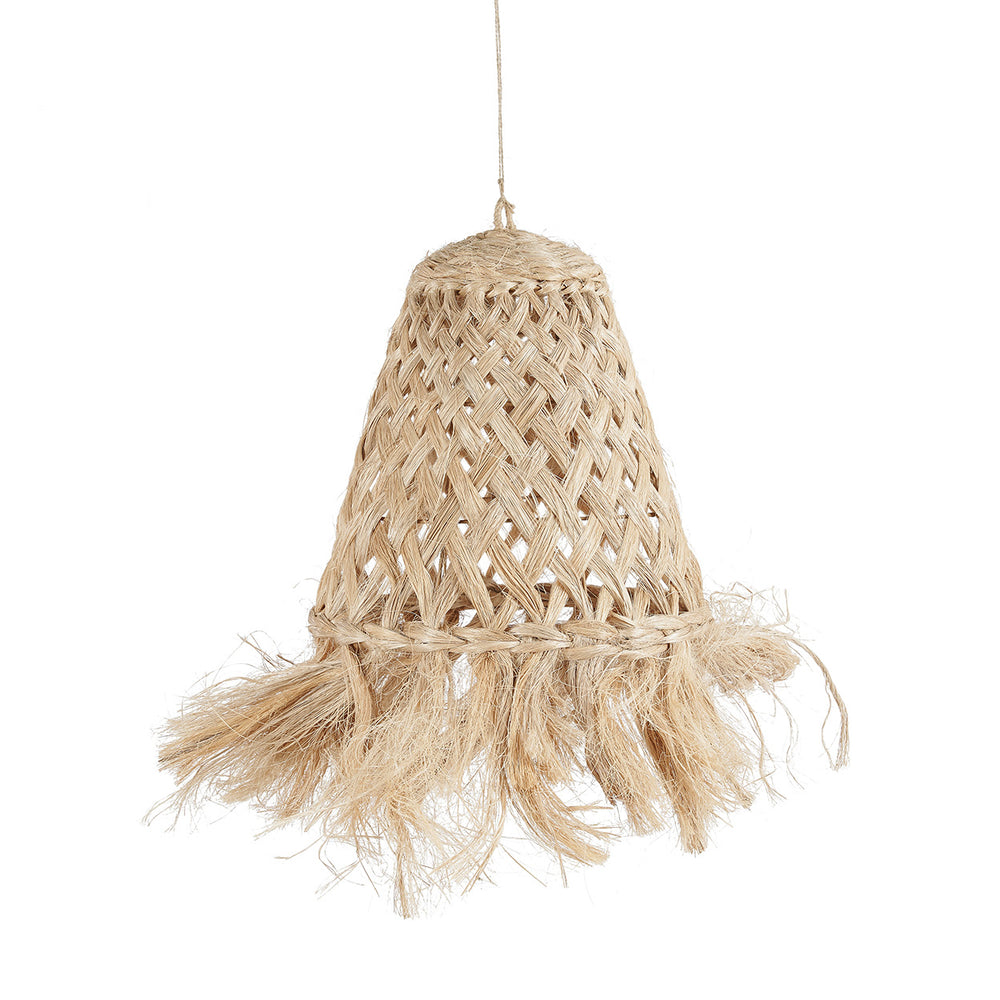 A warm earth living pendant decor in a small size, enriched with a natural hue.