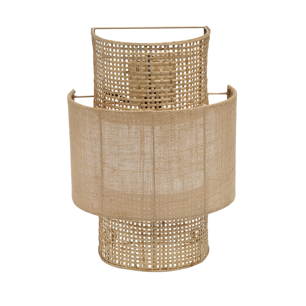 El Bolly Jute Aplique de Pared - Natural - M