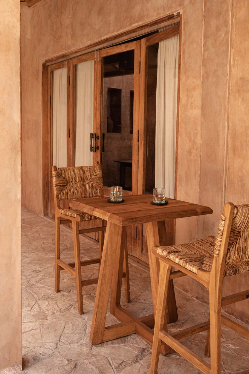 La Table de Bar Cheers - Naturelle