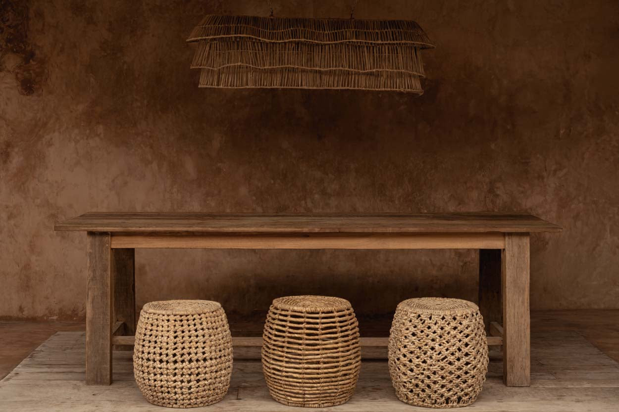 The Zarkah Stool - Natural