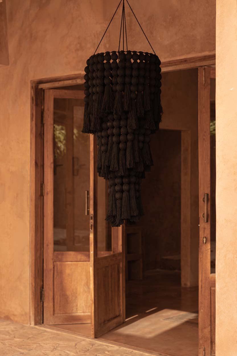 Le Lustre En Coton Nomad - Noir - XL