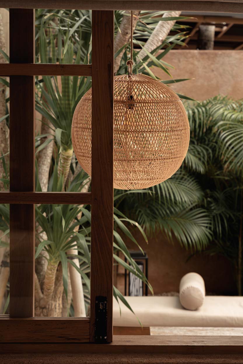 La Lámpara Colgante Bubble - Natural - M