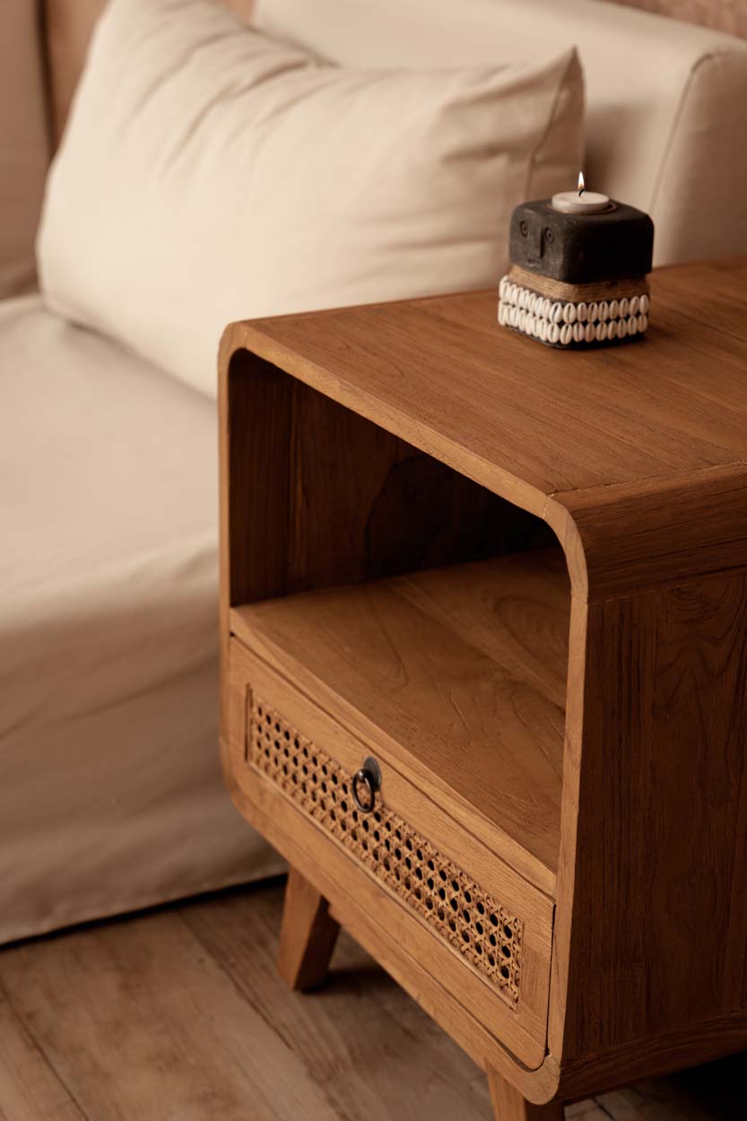 The Breeze Nightstand - Natural