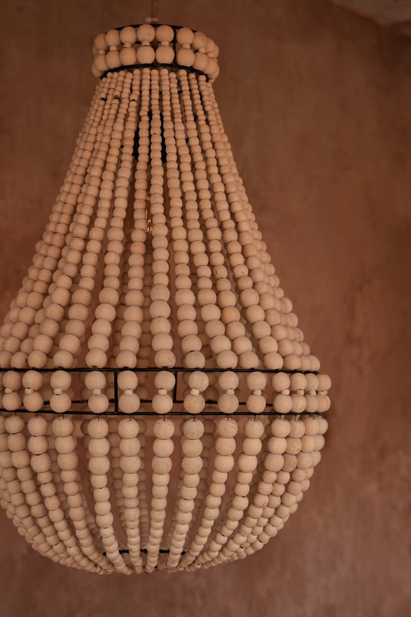 The Teardrop Chandelier - Natural - M