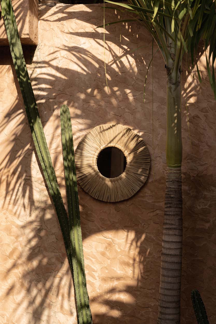 The Alang Alang Mirror - Natural - S