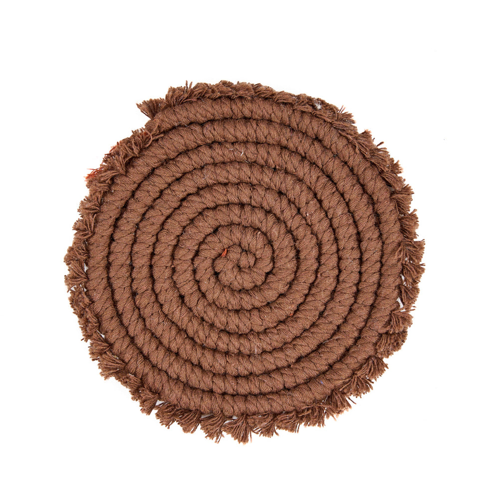 Il Sottobicchiere Cotton - Noce Scuro