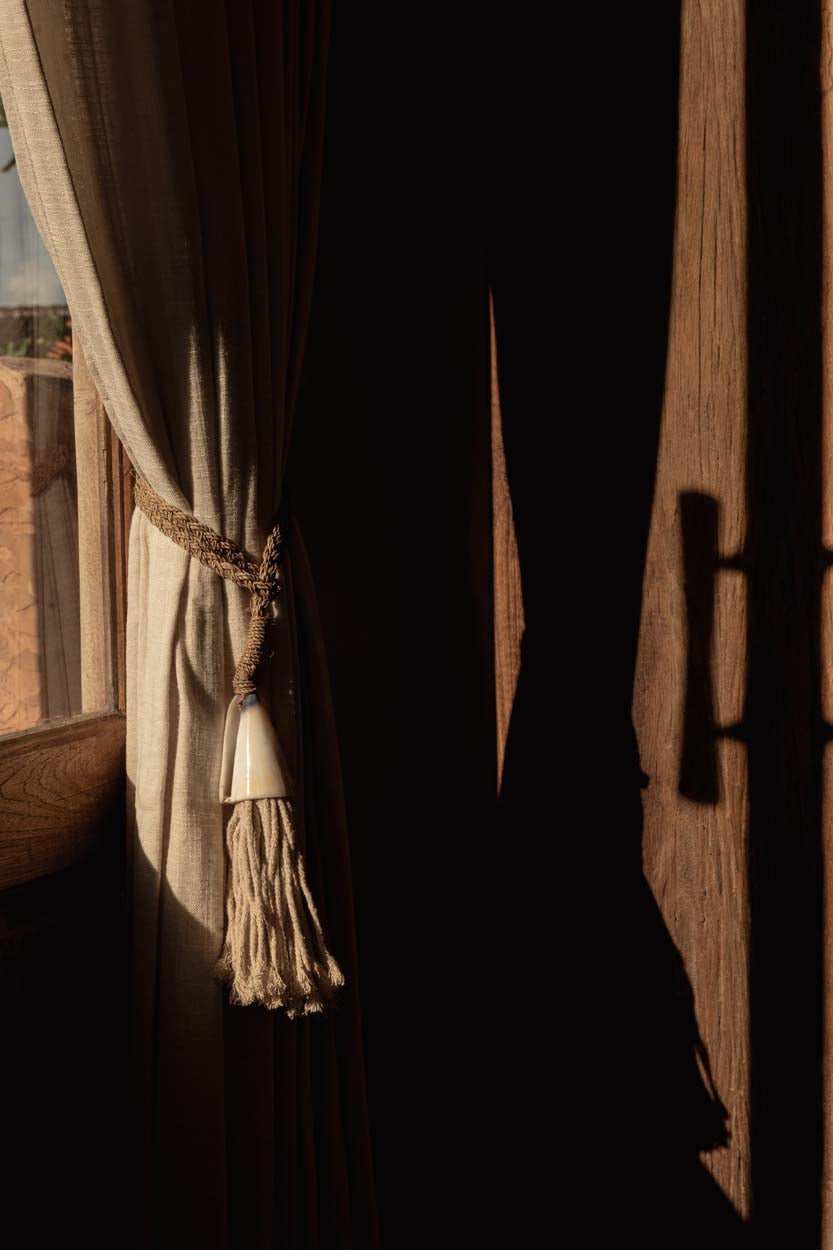 Le Gland En Coquillages Cône - Blanc Naturel