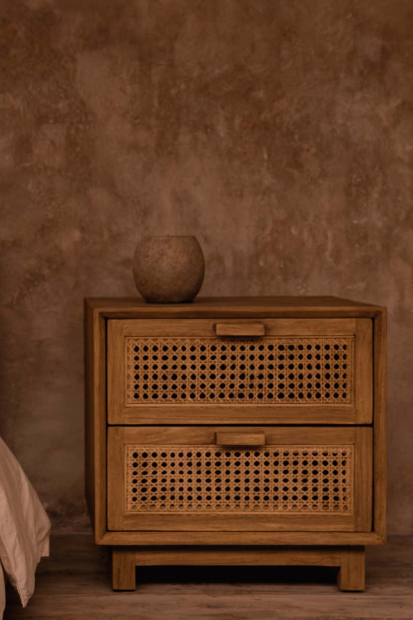 The Cavestone Candle Holder - Brown