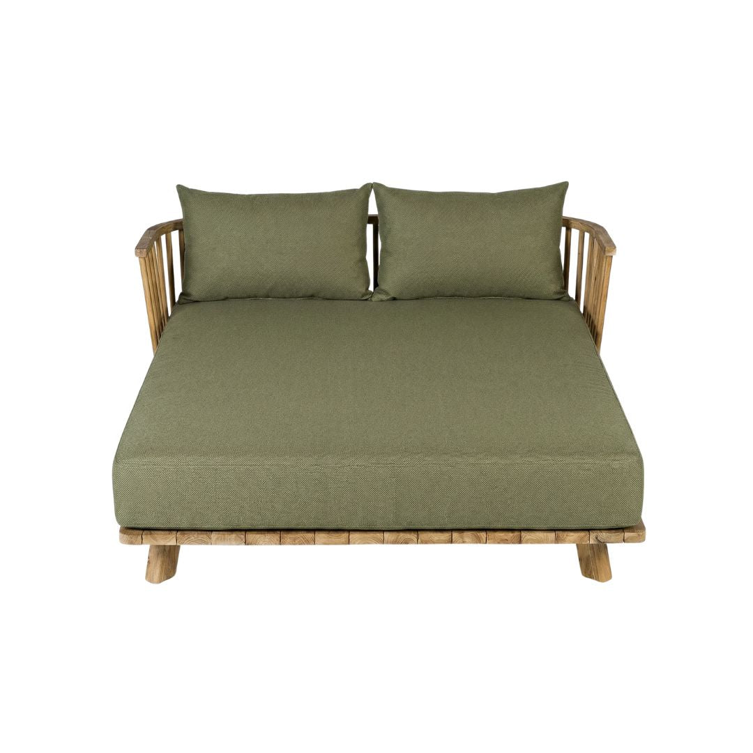 The Double Malawi Daybed - Green Alga