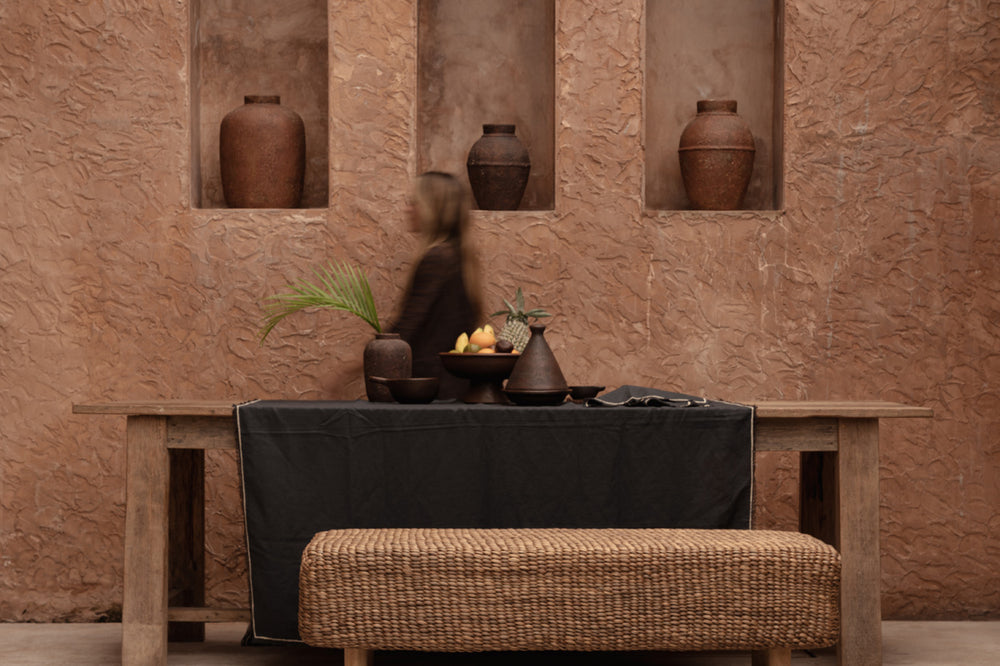La Nappe Tuscany - Noir Naturel - 150x300