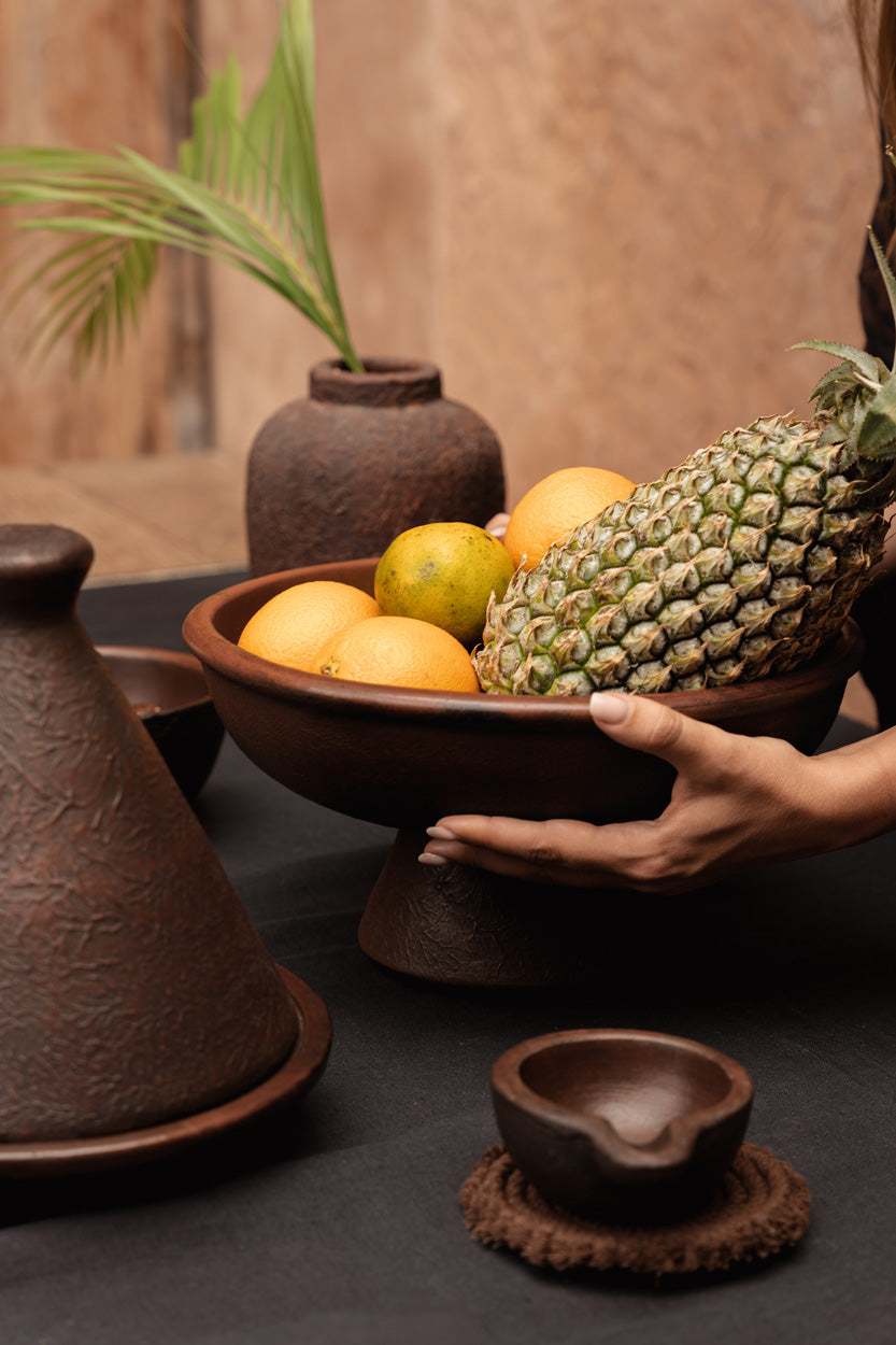 Le Bol À Fruits Ethnic - Terracotta - M
