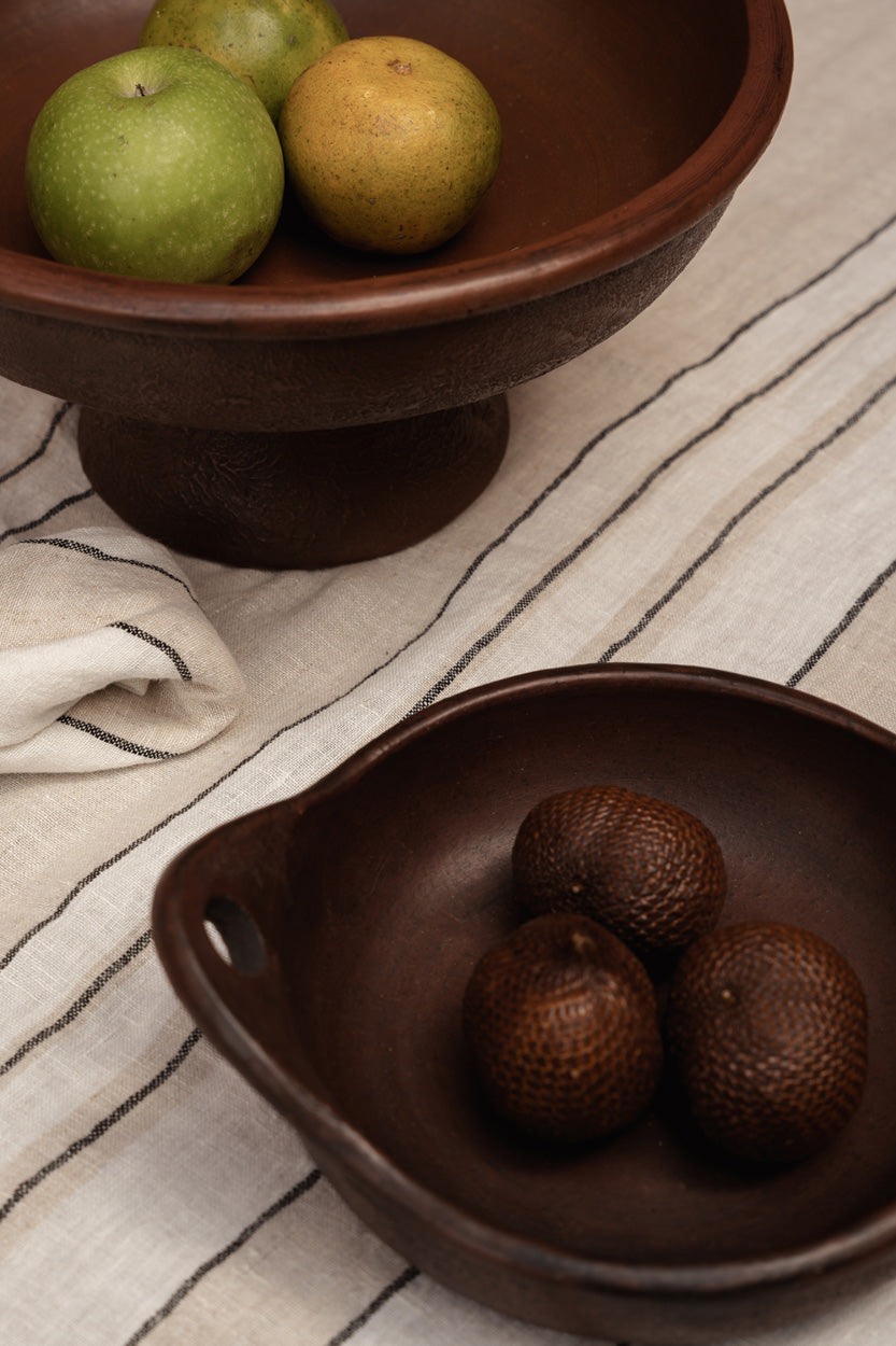 Le Bol À Fruits Ethnic - Terracotta - M