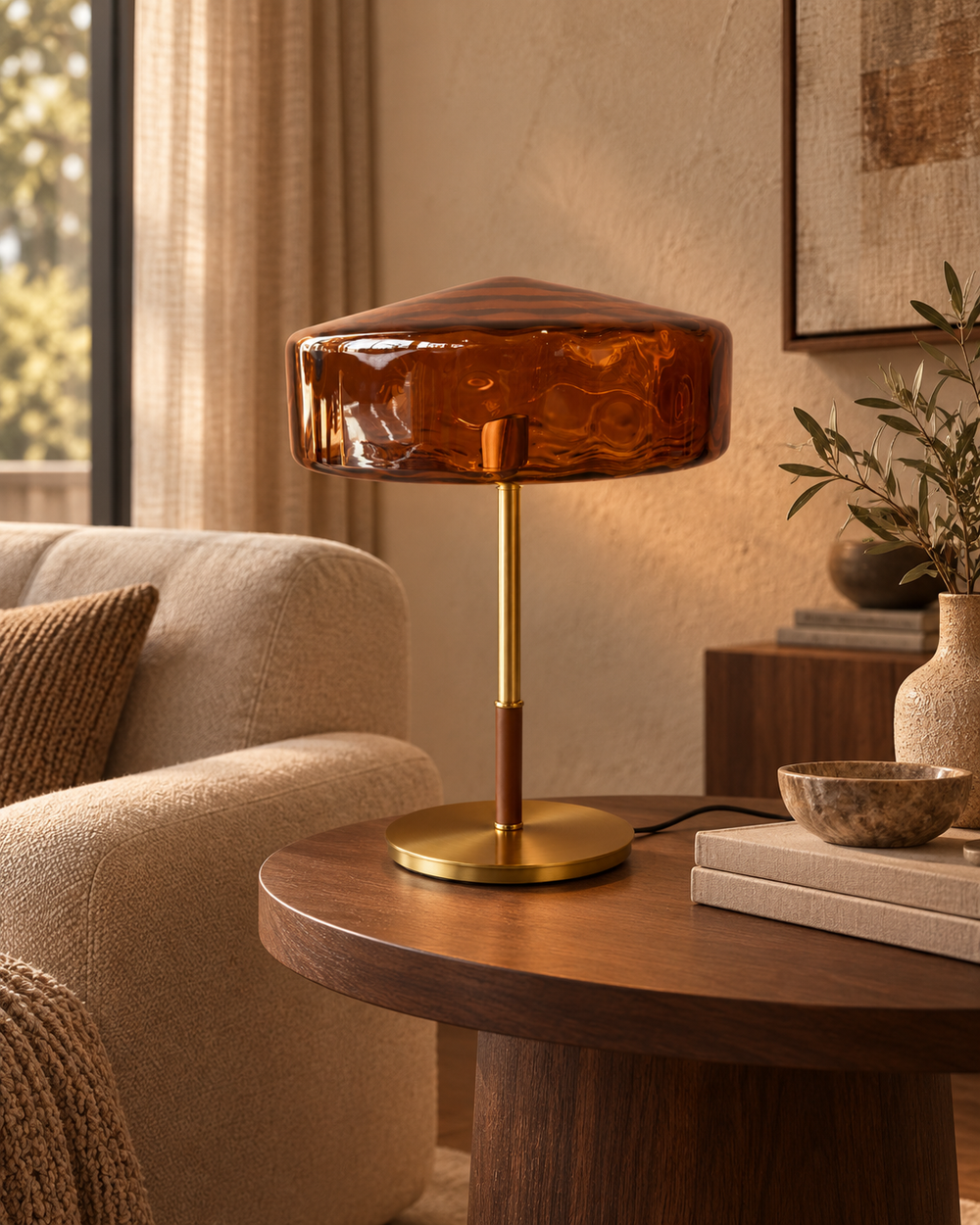 The Cognac Table Lamp - L