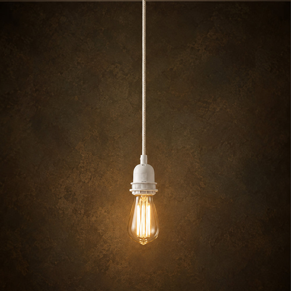 Plafondlampfitting - Wit - 1 Fitting