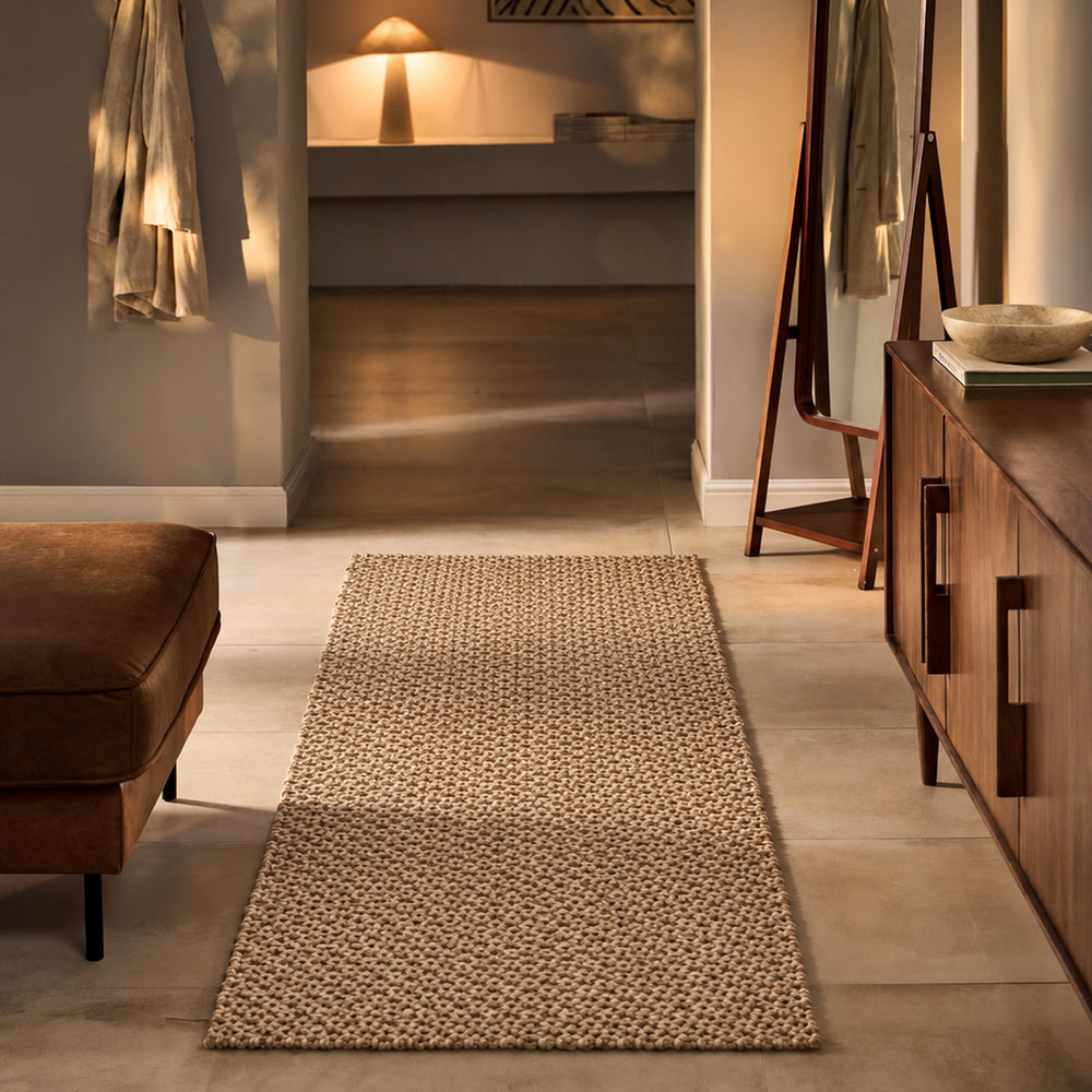Le Tapis De Couloir Sizali - Naturel - 120x70