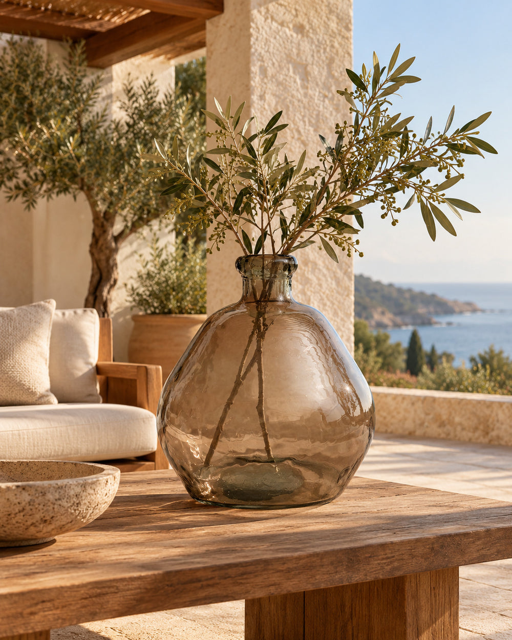 Le Bolai Vase - Beige