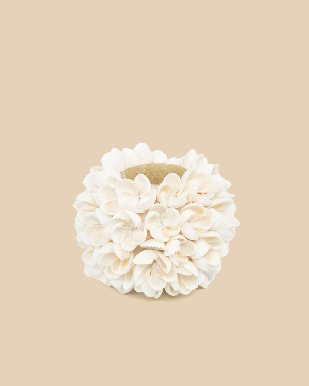 Il Portachiavi Pompon - Bianco