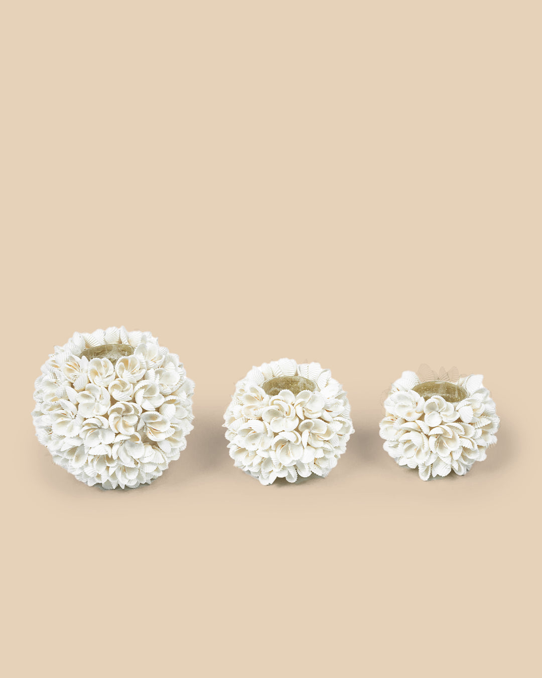 Il Portachiavi Pompon - Bianco