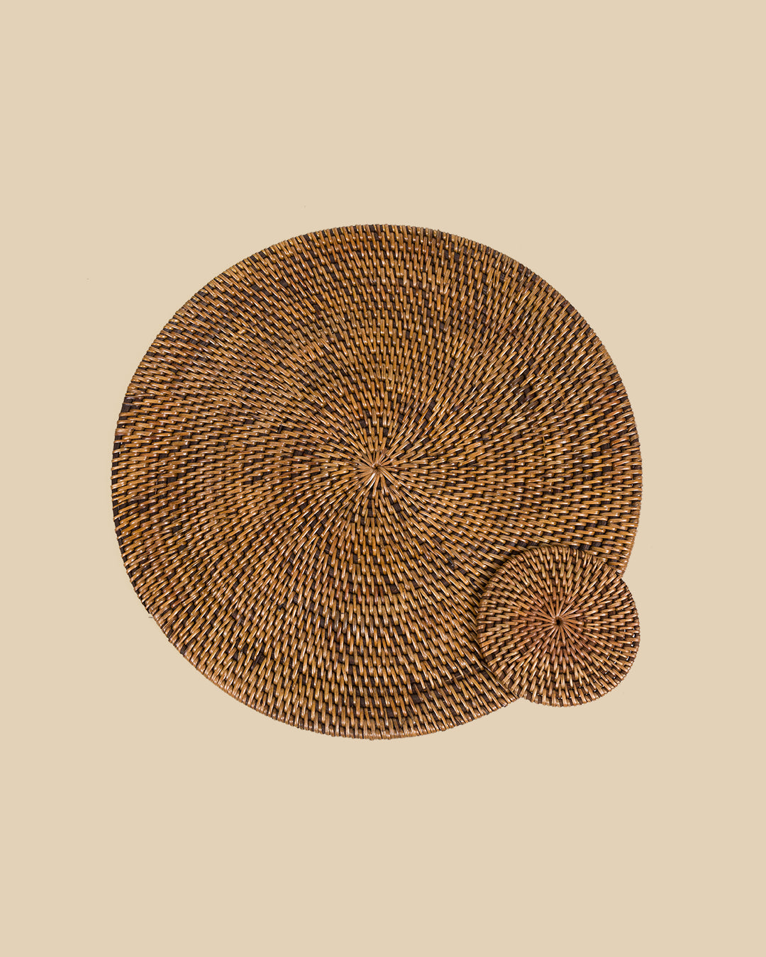 Tovaglietta coloniale - Marrone naturale