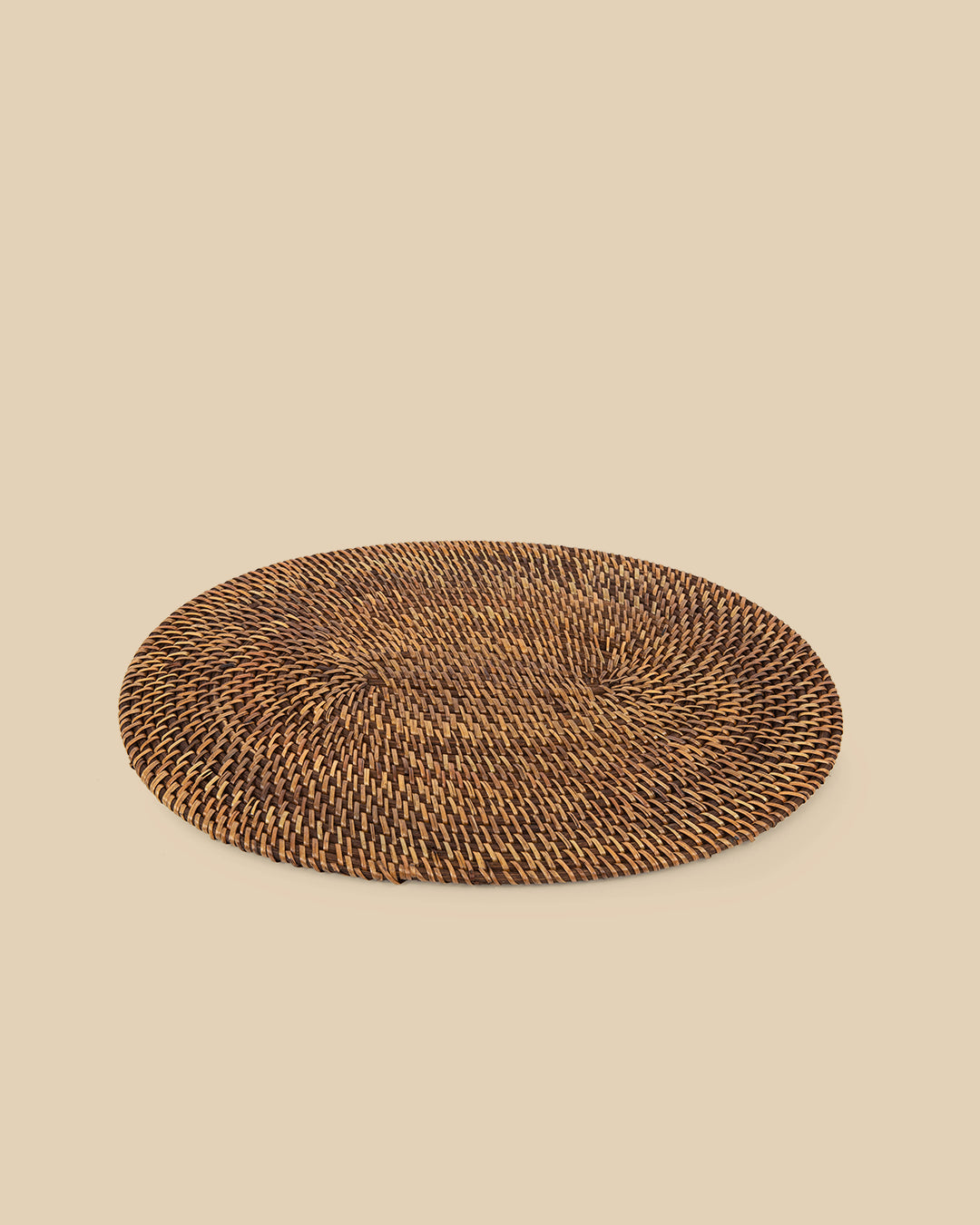 Tovaglietta Ovale Coloniale - Marrone Naturale