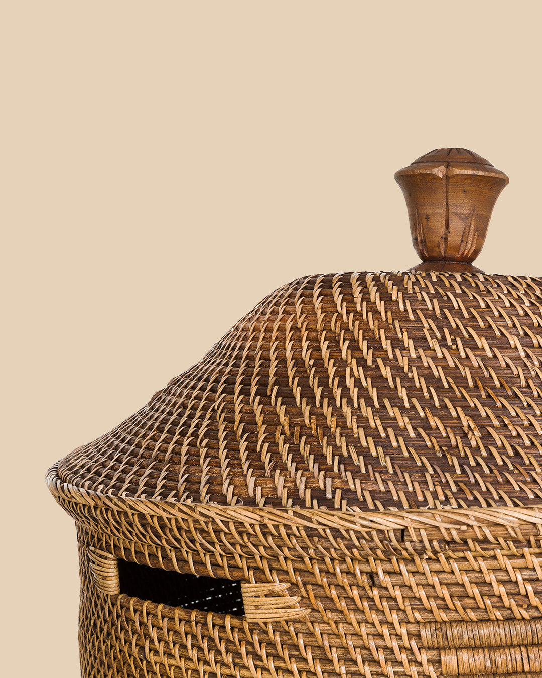 Il Cesto Portabiancheria Colonial - Marrone Naturale - XL