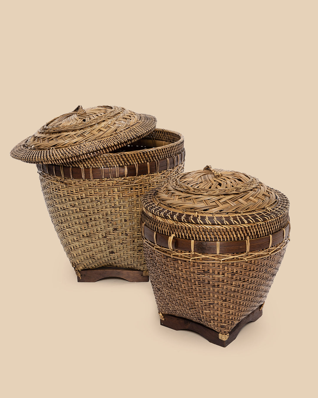 Il Cestino Colonial Storage - Naturale Marrone - M