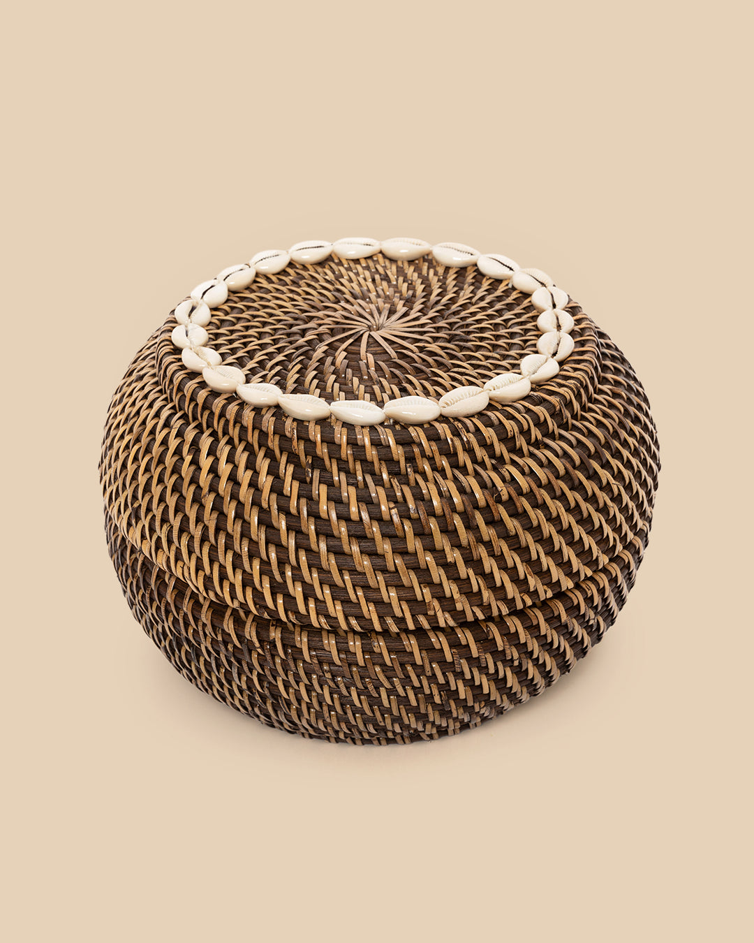 Il Cestino Coloniale Peek-a-Boo - Marrone Naturale - M