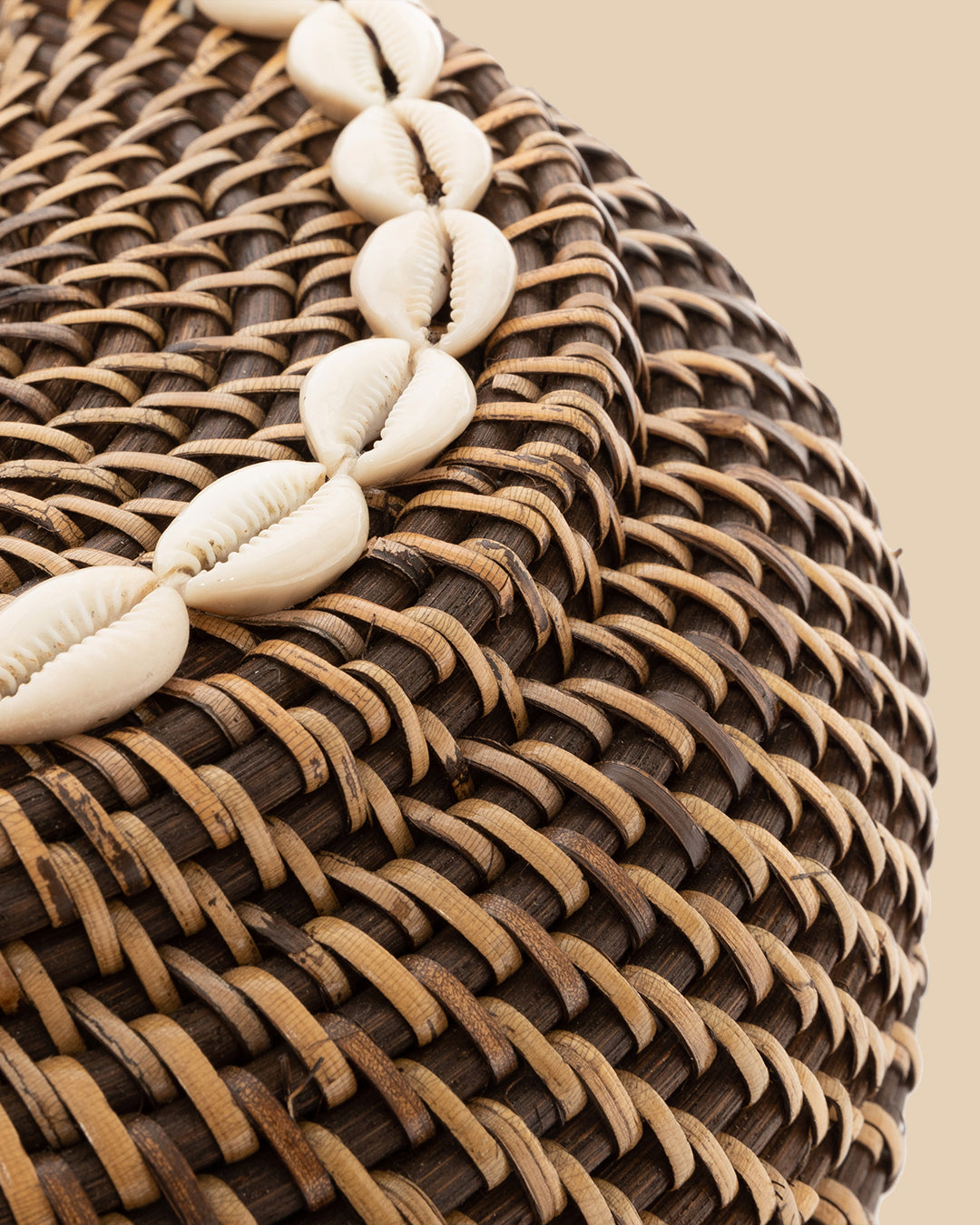 Il Cestino Coloniale Peek-a-Boo - Marrone Naturale - M