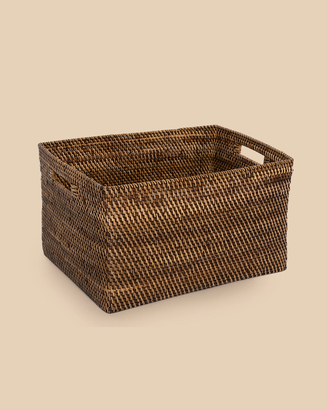 Il Cestino Riviste Colonial - Marrone Naturale - XL