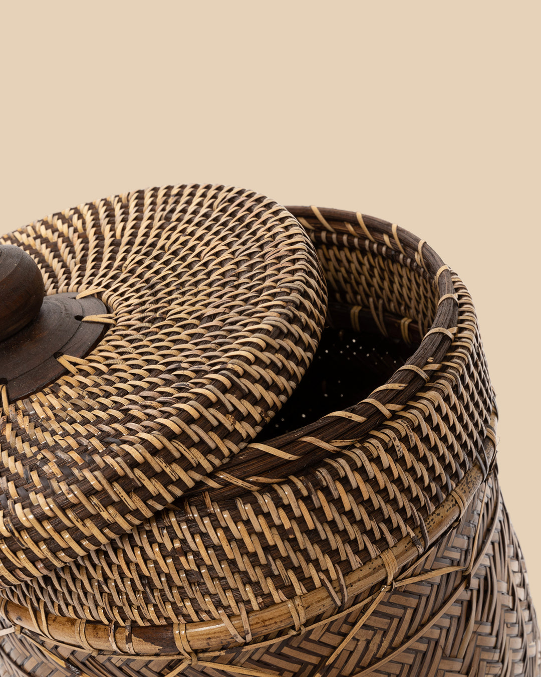 Il Cestino Da Bagno - Marrone Naturale