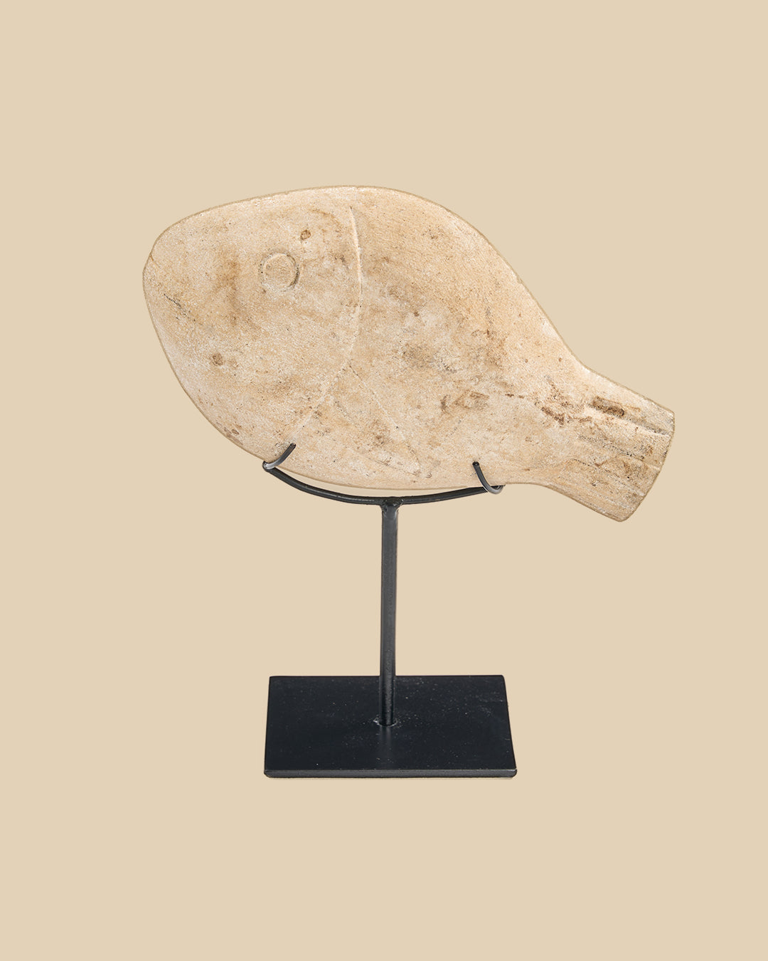 The Fish Stone on Stand - S