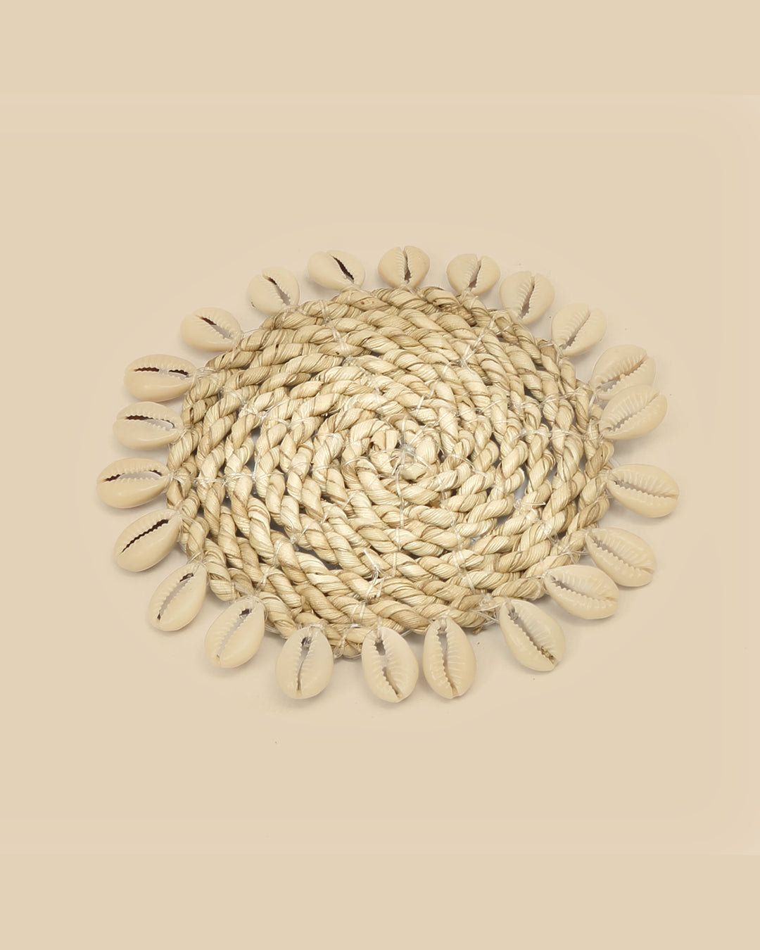 Il Sottobicchiere Conchiglia In Seagrass - Naturale